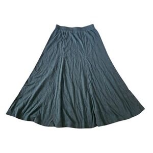 Peruvian Connection Pima Cotton Midi Skirt